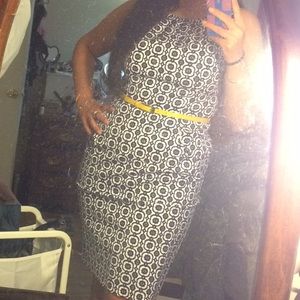 Nine West Sheath Dress w/belt and pockets!