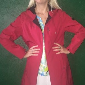 Calvin Klein rain shell