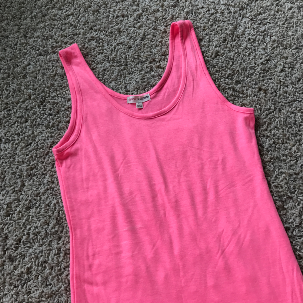 Neon Pink Tank Top