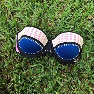 Blue/Pink Bikini Top
