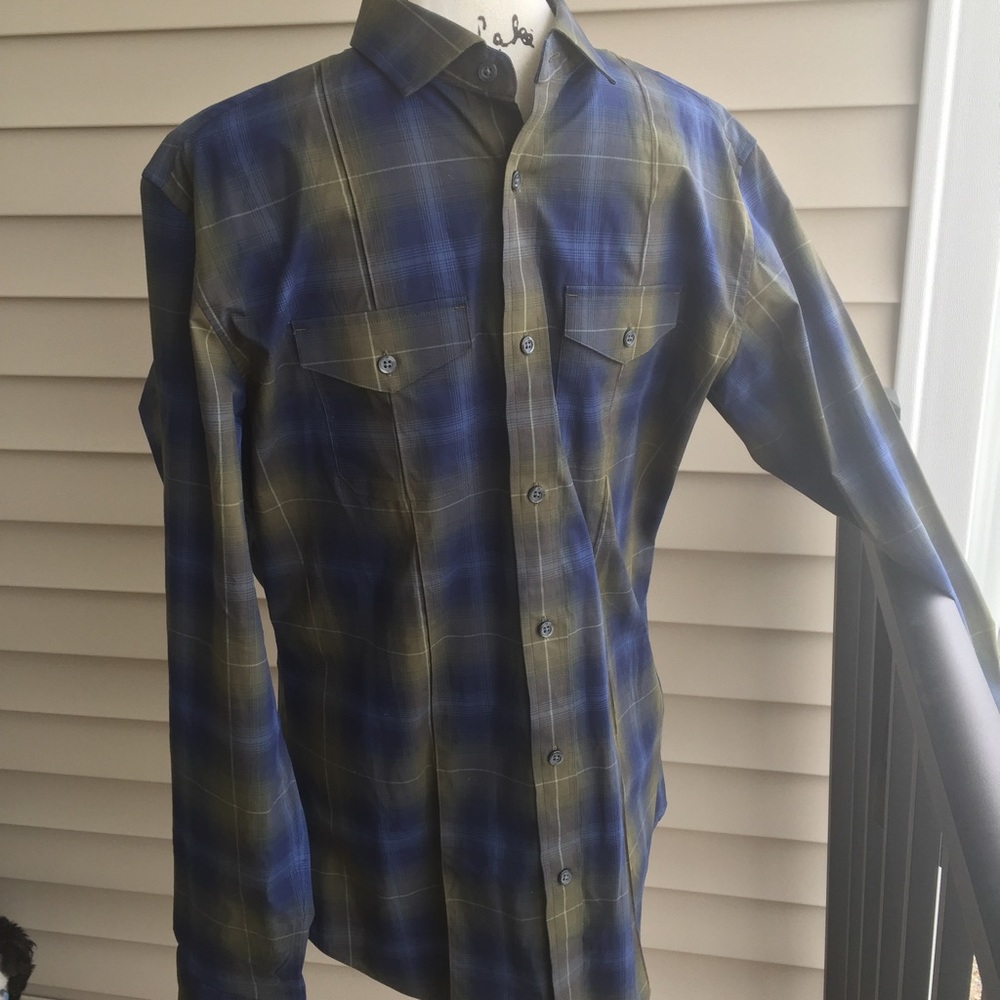 NWOT Banana Republic Slim Fit Dress Shirt Size Med