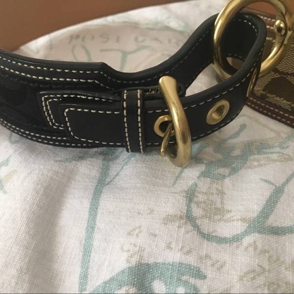 2 Coach leather Jacquard belts - Picture 3 of 5