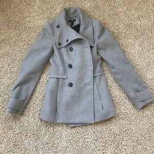 H&M Grey pea coat