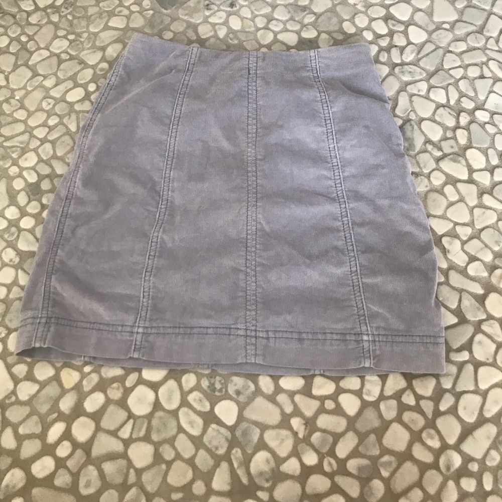 Free people corduroy skirt