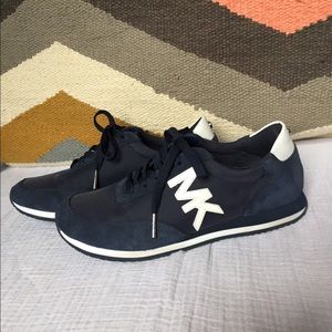 🎉FINAL REDUCTION🎉Michael Kors Navy Sneakers