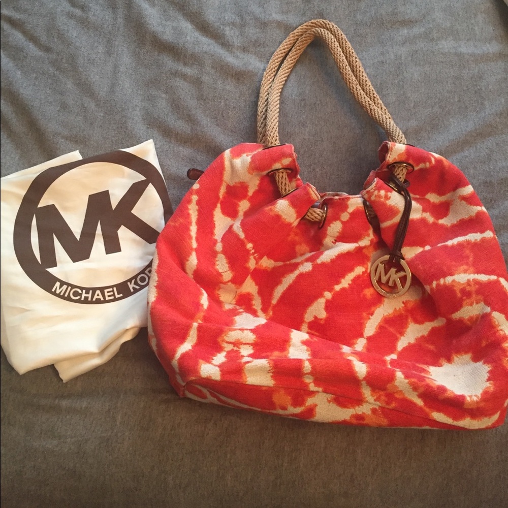 Authentic Michael kors tie dye purse price reduced