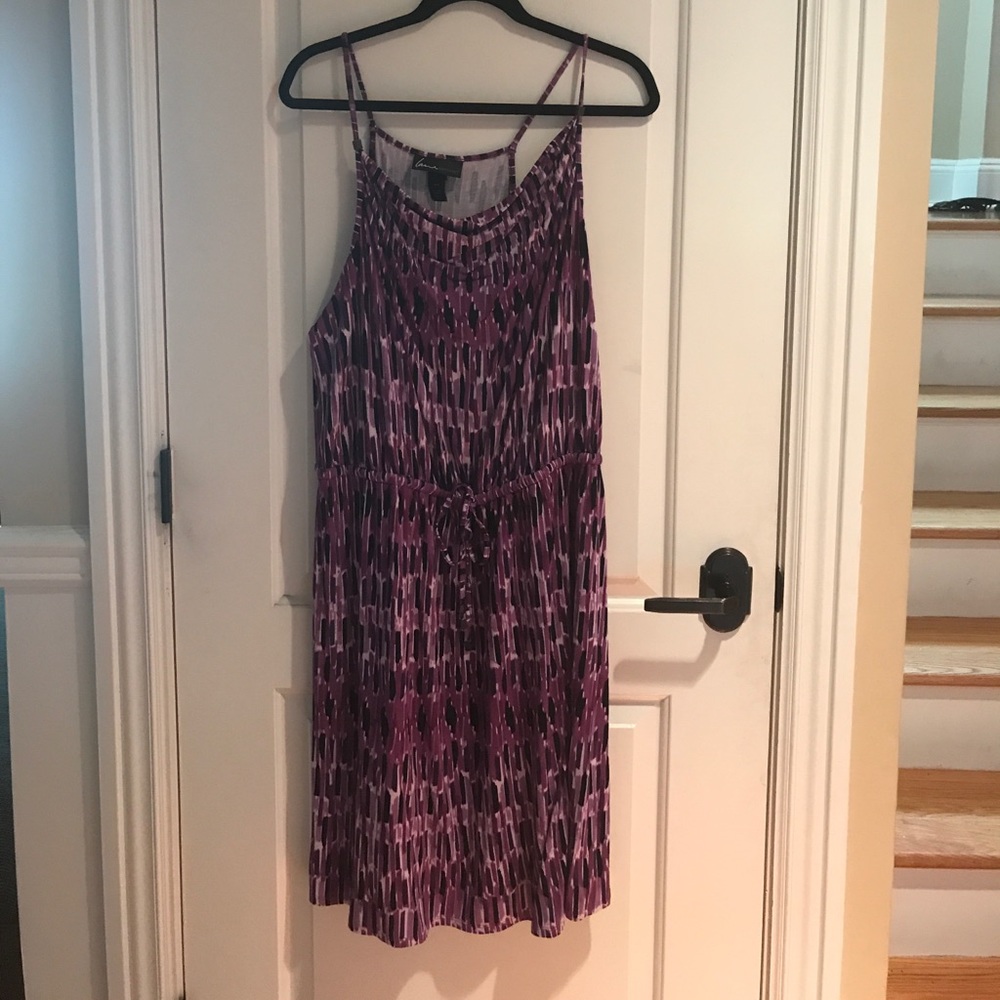 Purple sundress