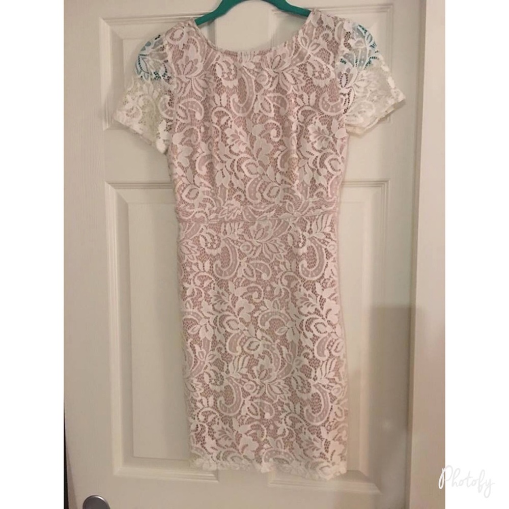 Beautiful white lace dress