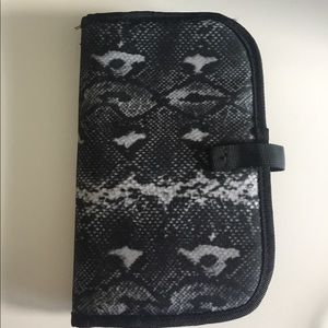 Lori Greiner Makeup Bag with brush holder