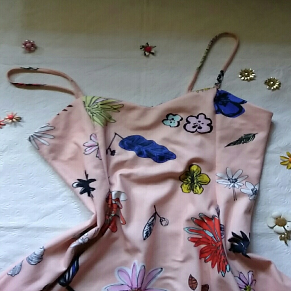 ❌On Hold❌✴Zarra✴🌸Trafaluc🌸Skater Dress - Picture 2 of 6