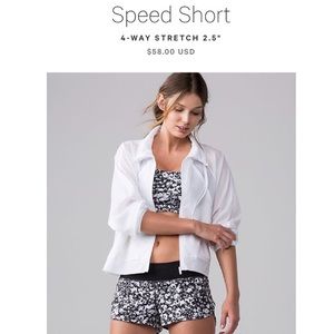 Lululemon speed short
