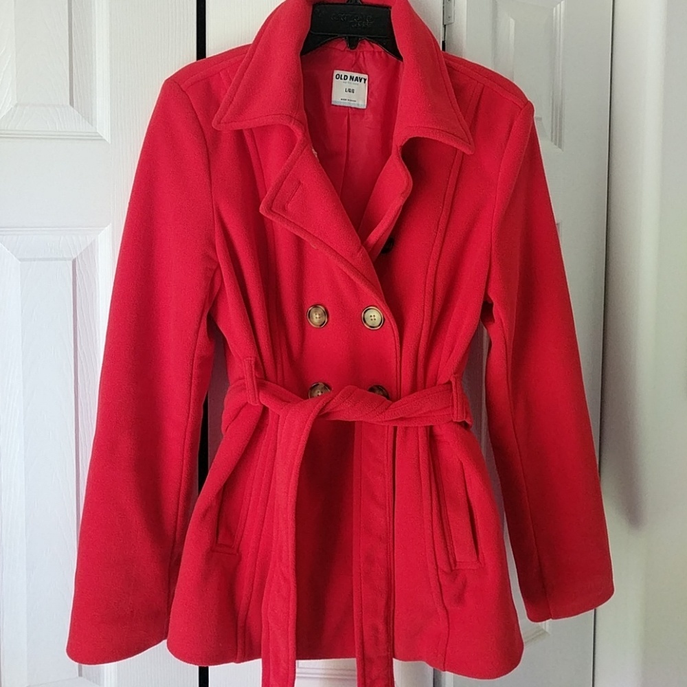 Old navy red jacket for fall