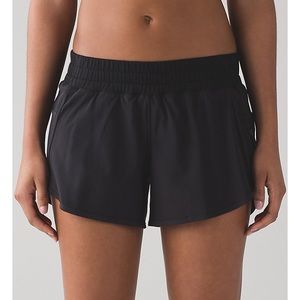 Lululemon Black Tracker Shorts