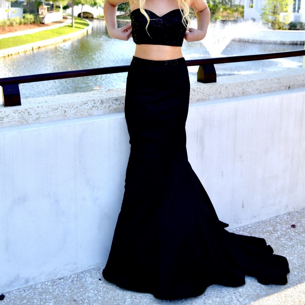 Two piece Prom Dress
