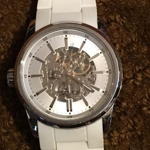 White Mens Watch
