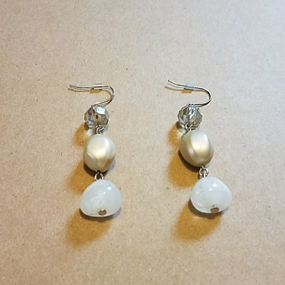 Light pink earrings