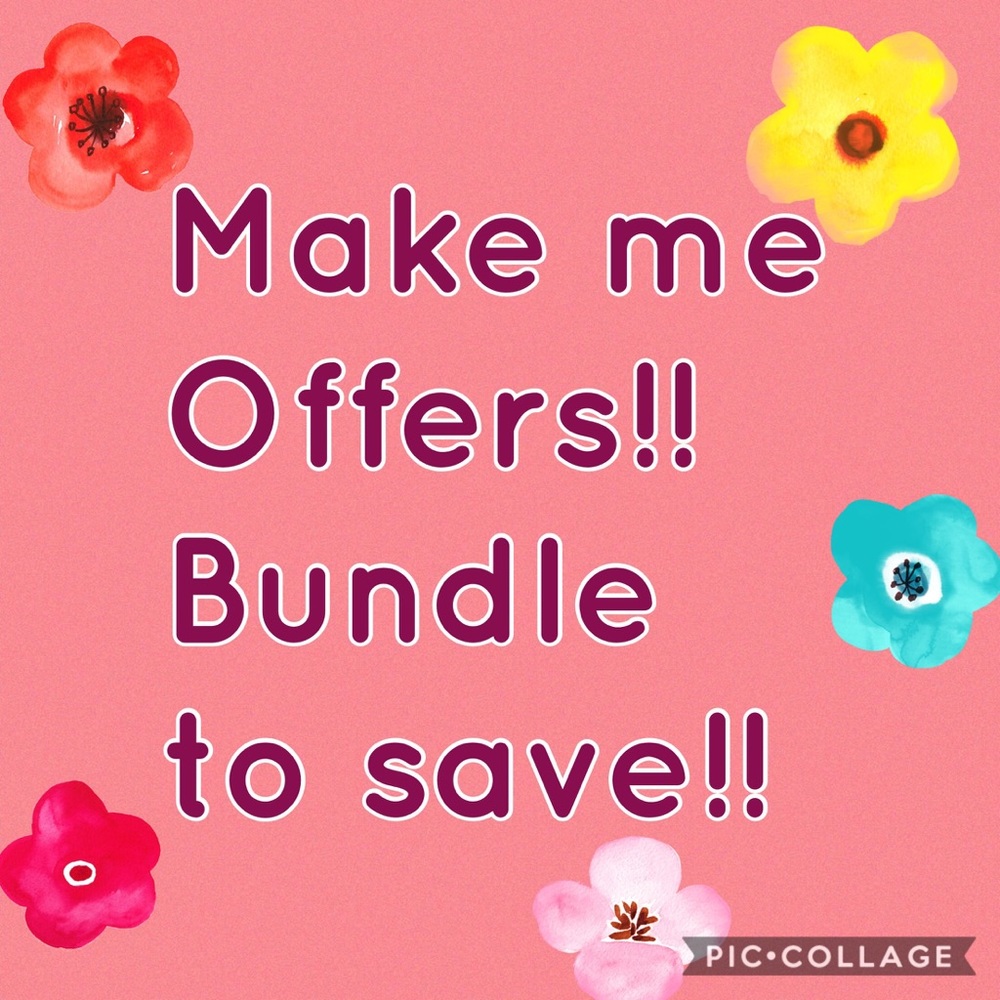 Make me Offers!! Bundle & Save!!!!💗💗💗💗