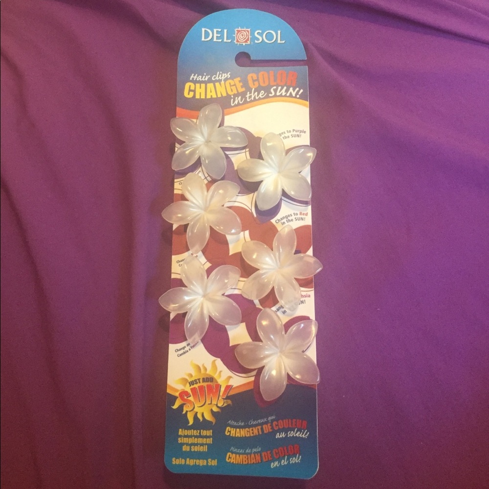 DEL SOL Color Changing Hair Clips!!