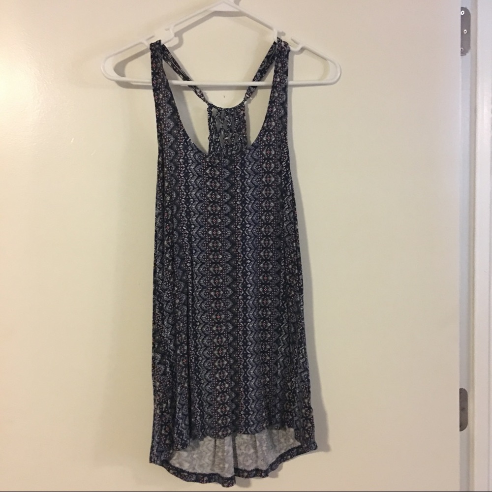 Racer back tank top