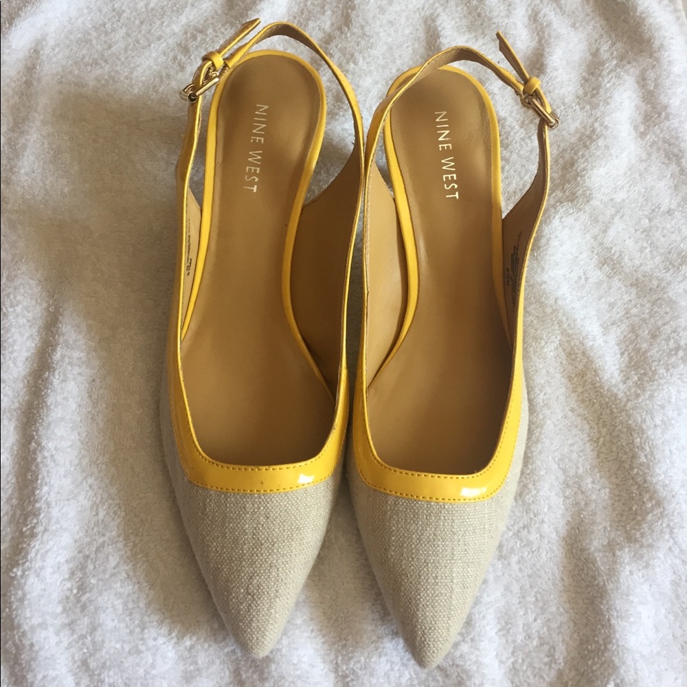 *NEW* Nine West Slingbacks