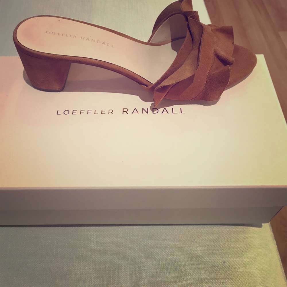 Loeffler Randall Ruffle Slide