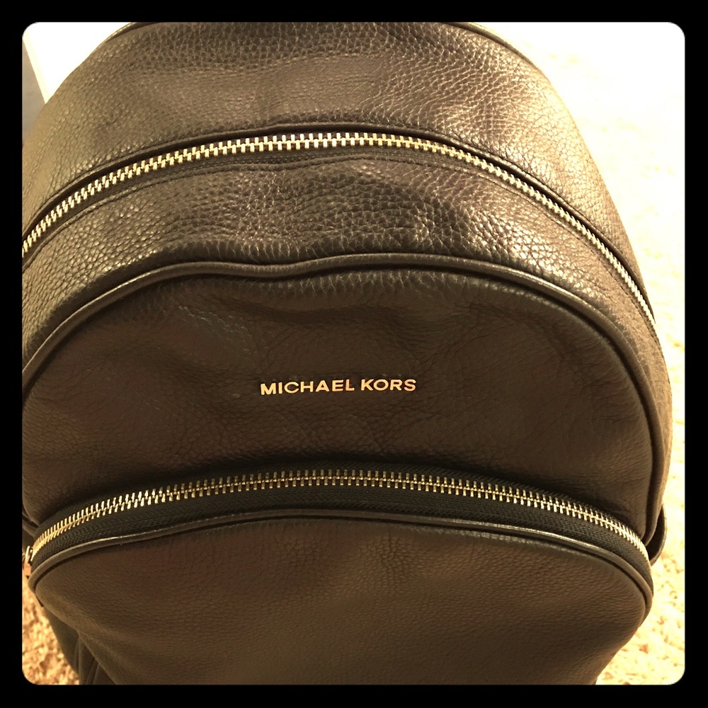 Michael Kors fullsize leather backpack
