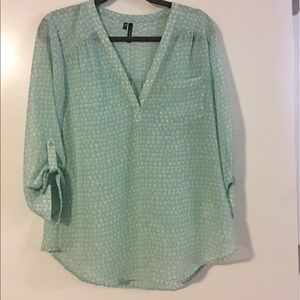 Sheer lightweight blouse