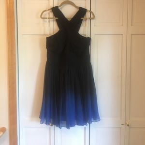 Halston Herotage Ombré Dress