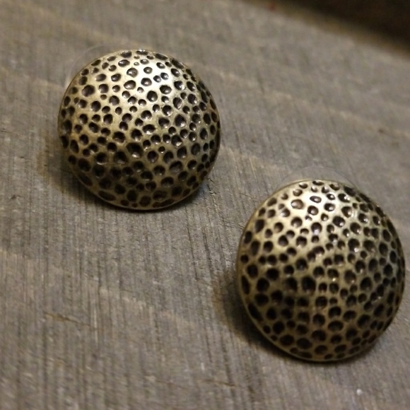 JBloom  GOLD Disc Earrings - Picture 3 of 5