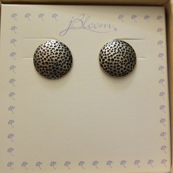 JBloom  GOLD Disc Earrings - Picture 5 of 5