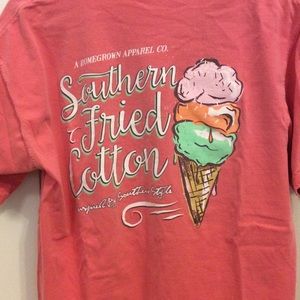 Short Sleeve Southern Fried Cotton Shirt
