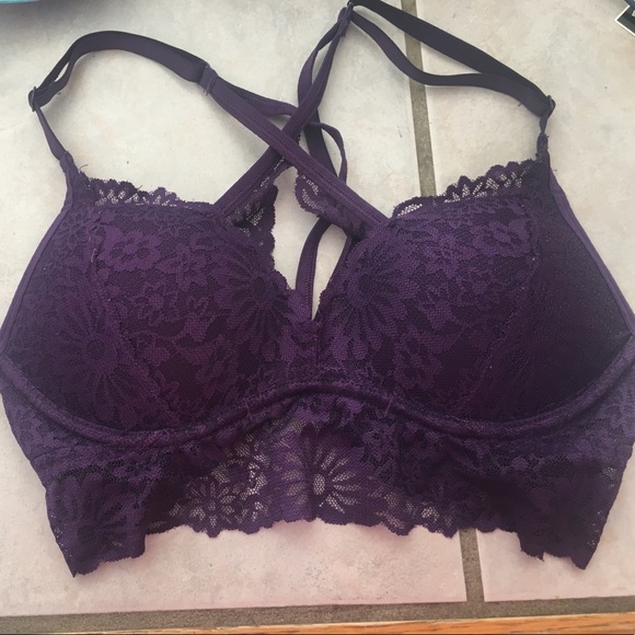 PINK Victoria's Secret Other - PINK lace push up bralette with strappy back