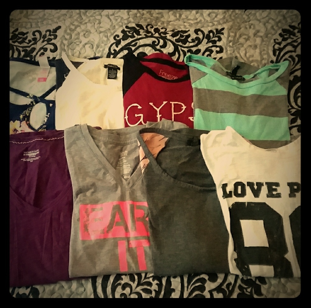 S/M shirt lot