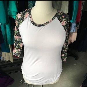 Super fun baseball tee!