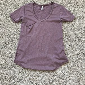Z supply mauve t shirt