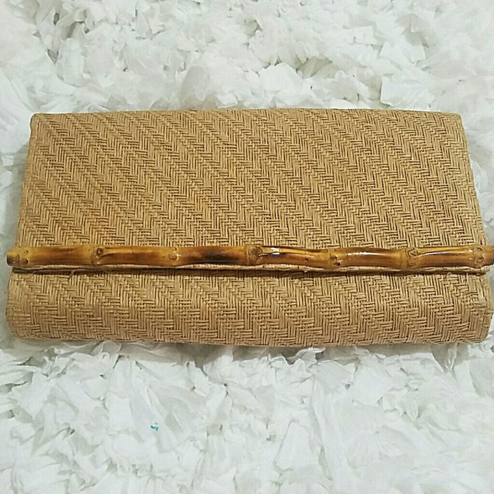 H&M brass clutch