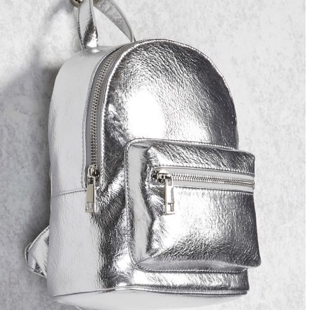 Metallic backpack