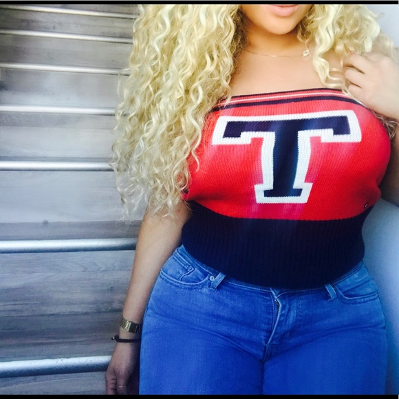 Tommy Hilfiger Tops - ❌SOLD❌VTG Tommy Hilfiger tube top