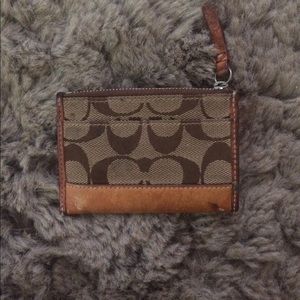 Coach coin purse
