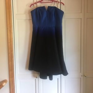 Halston Heritage Ombre Dress