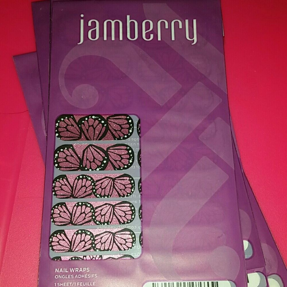 Brand New Jamberry Pink Butterfly Kisses