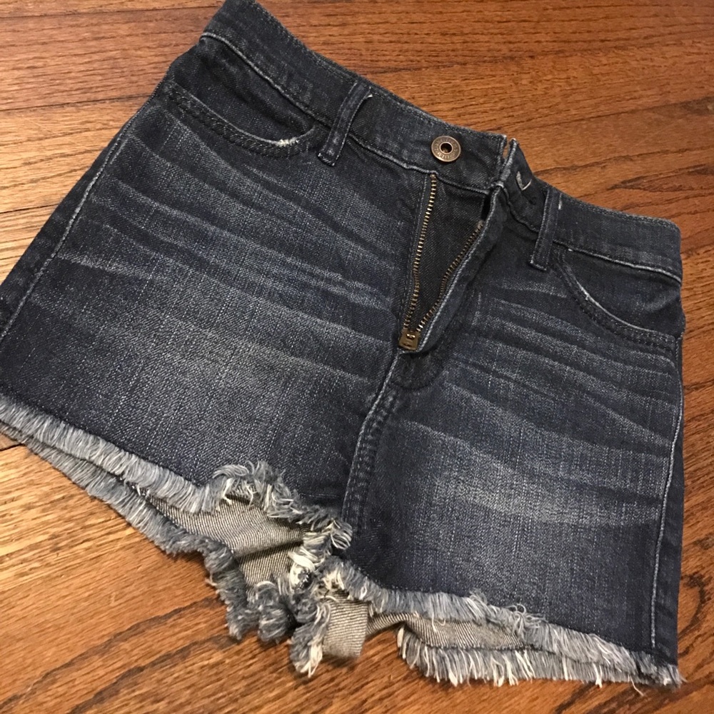 Dark Wash Abercrombie Kids Shorts