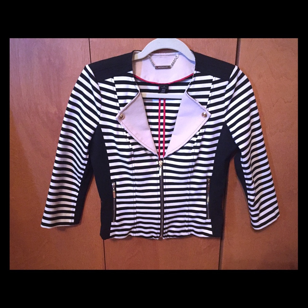 Striped Blazer