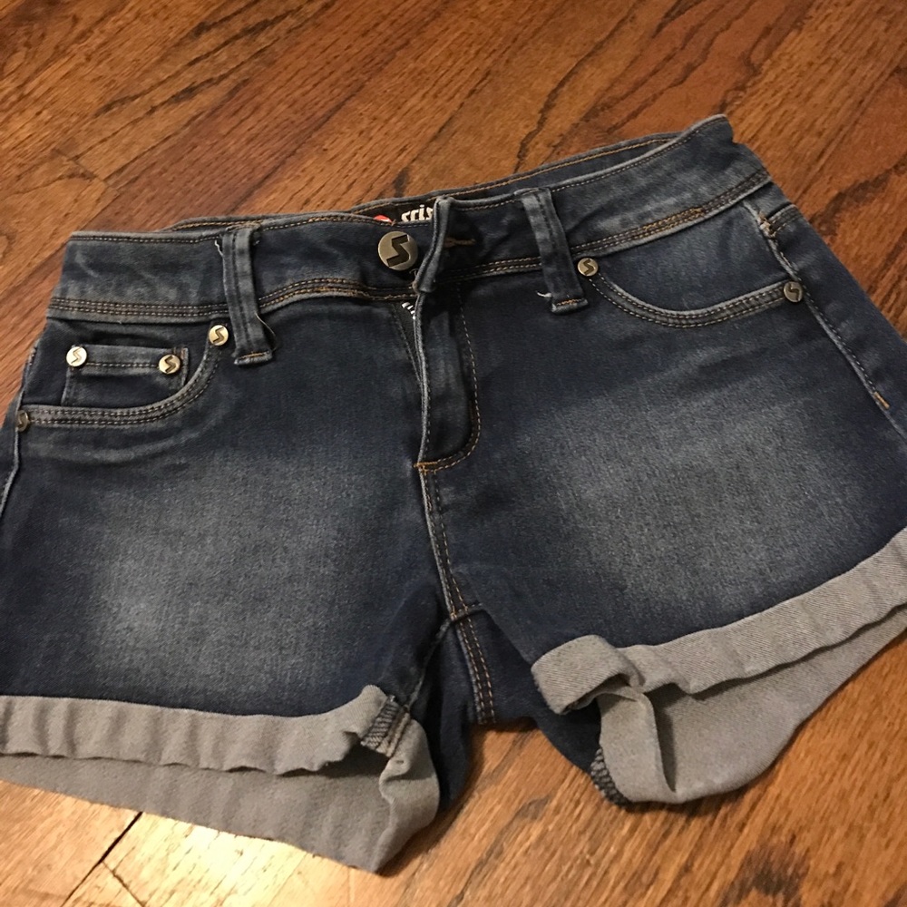 Dark Wash Shorts