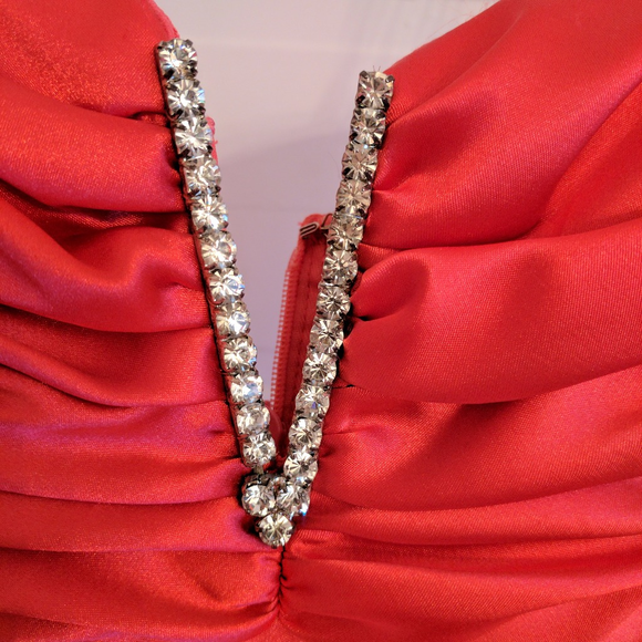 ADRIANNA PAPELL red Dress - Picture 4 of 4