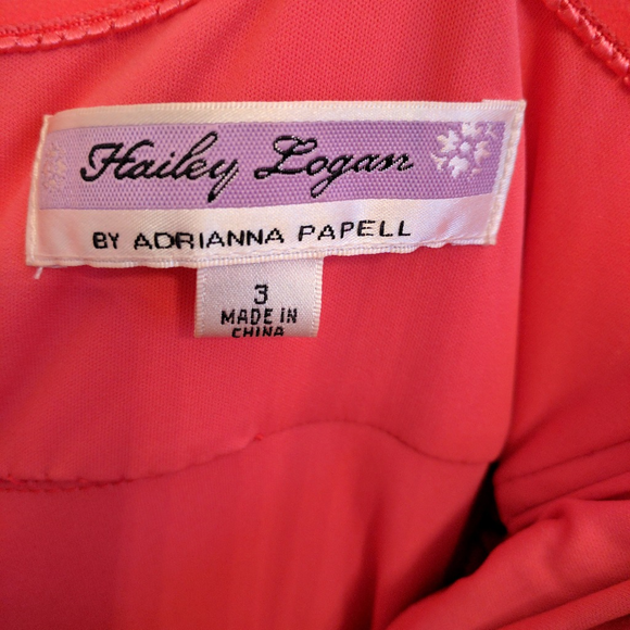 ADRIANNA PAPELL red Dress - Picture 3 of 4