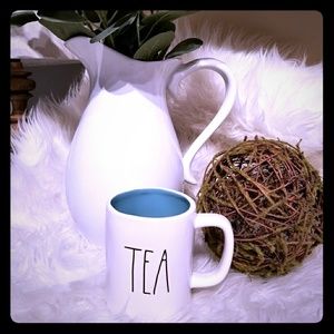*BRAND NEW* Rae Dunn "TEA" Mug with Blue Inside