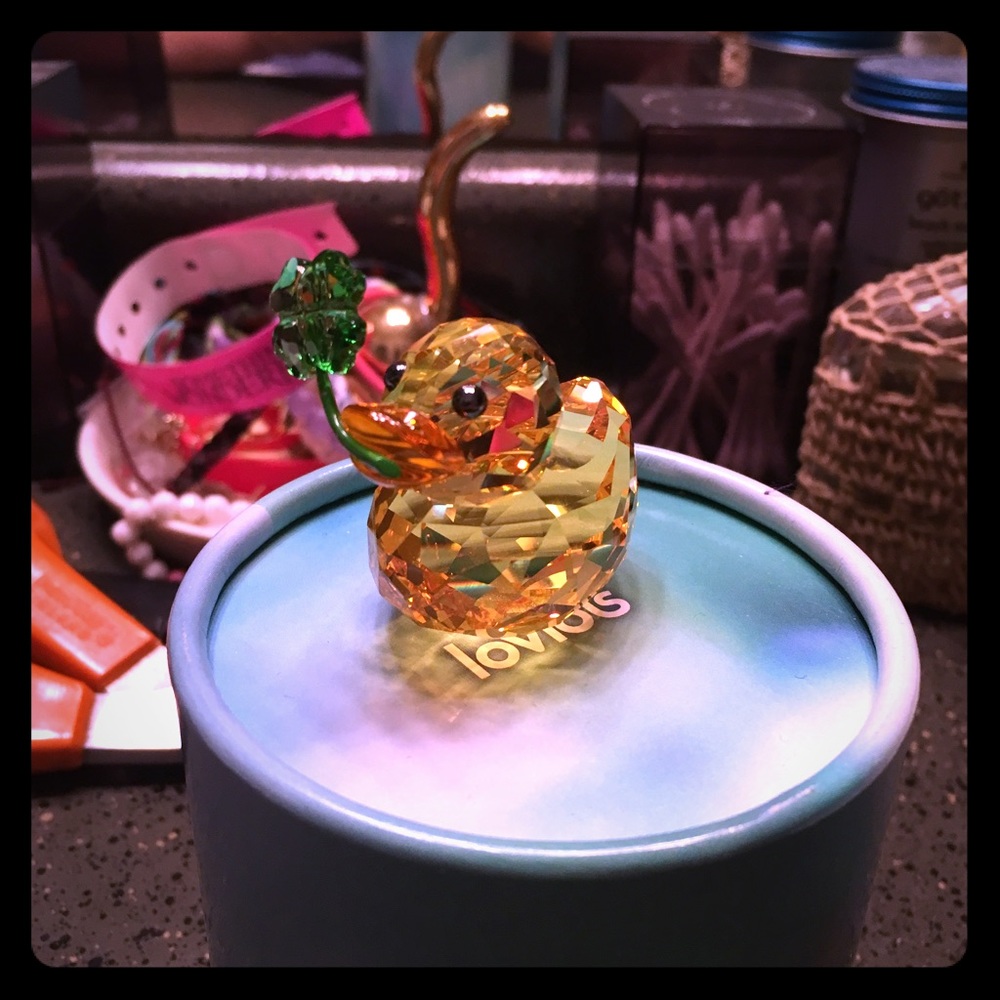 Swarovski Happy Duck, Good Luck Crystal