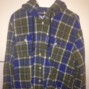 Aeropastle Buttton Down w/ Hood