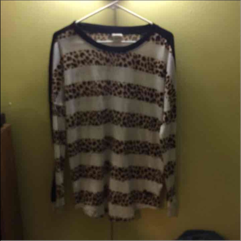 Cheetah baggy long sleeve